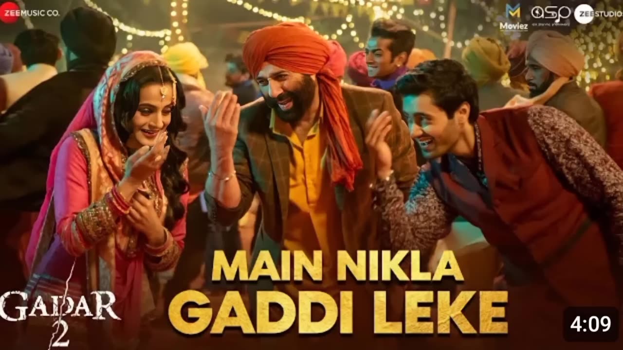 Main Nikla Gaddi Leke - Gadar 2 - Sunny Deol, Ameesha P, Utkarsh- Mithoon, Udit N, Aditya N❘ Uttam S