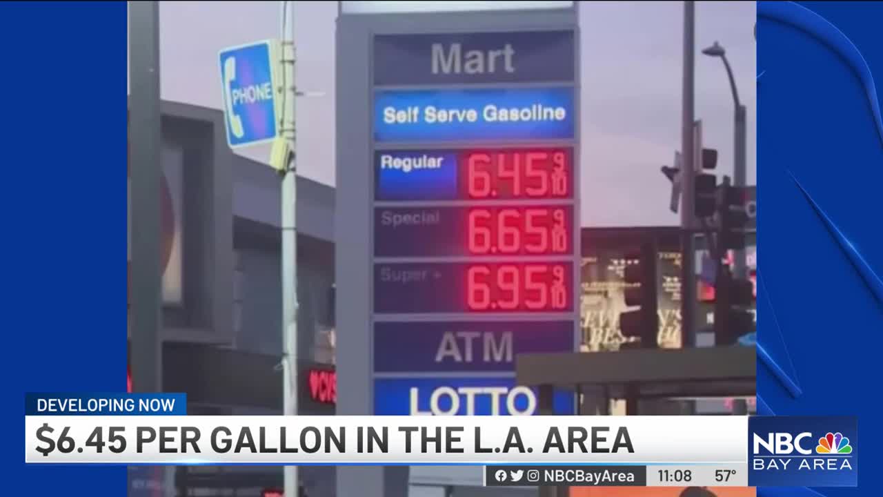 Gas Prices Top $5 in San Francisco