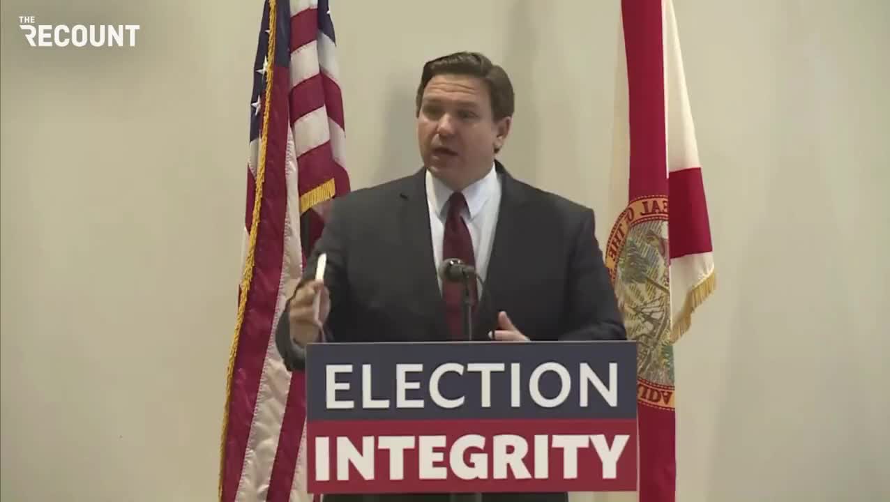 Gov. DeSantis calls the Biden administration the “Brandon administration.”
