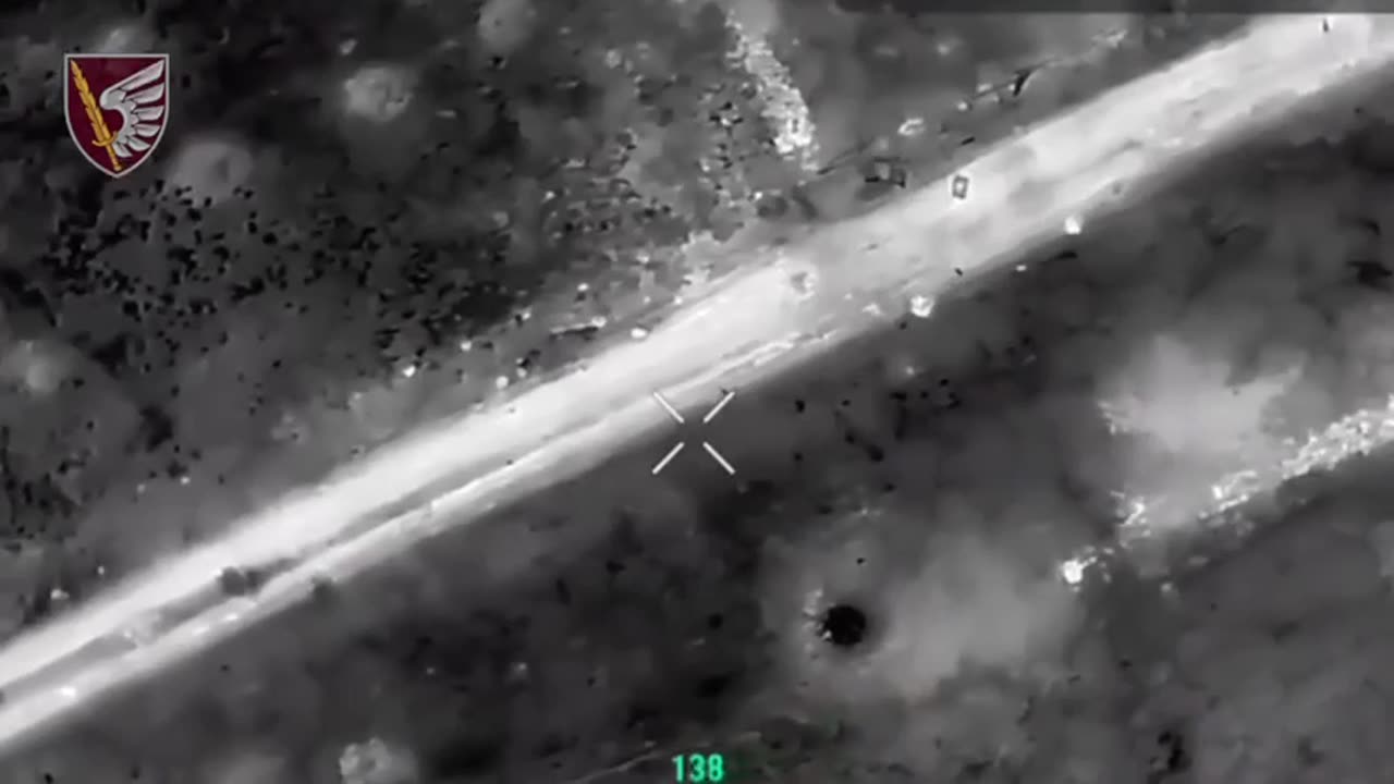 Combat drones successfully attack enemy warehouses and columns. On the