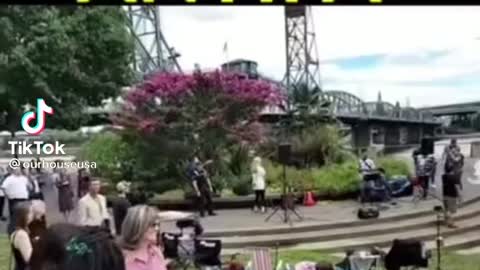 Antifas Terrorists Attacking Christian Families