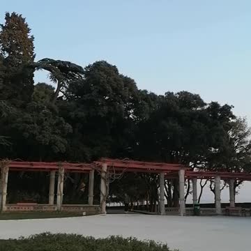 Beautiful caste by the sea, Miramare in Italy