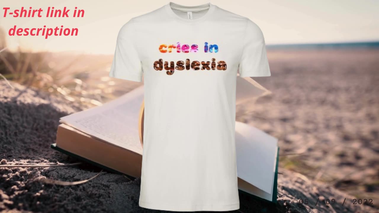 Cries In Dyslexia T-Shirt