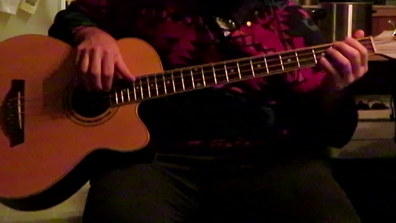 Barney Miller theme, acoustic bass