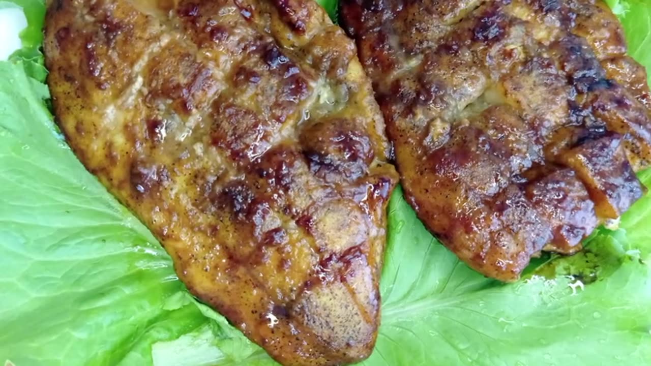 Honey soy chicken breast recipe | Soy glazed chicken | Awesome sour sweet flavor!