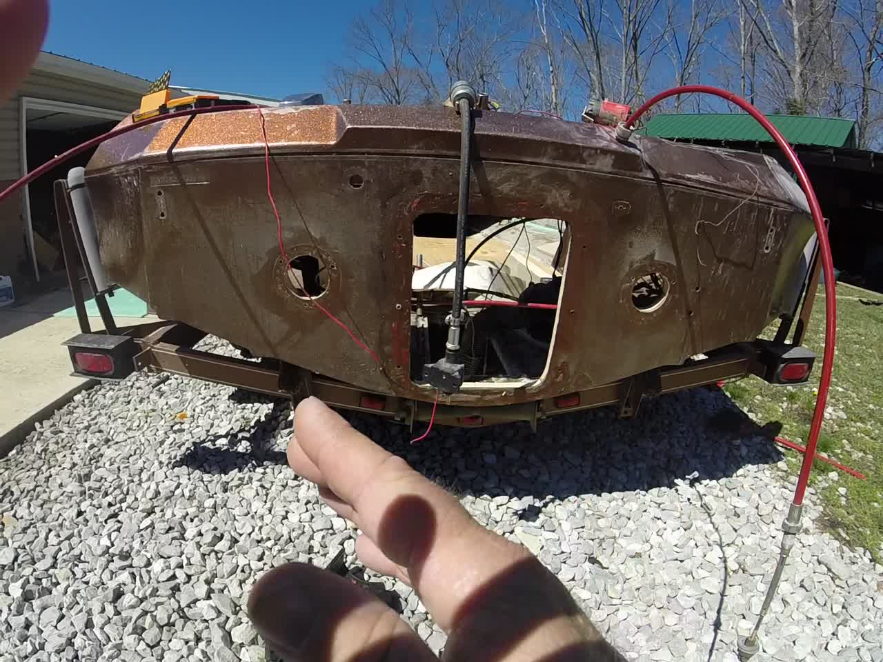 1973 Sidewinder jet boat restoration, part 6