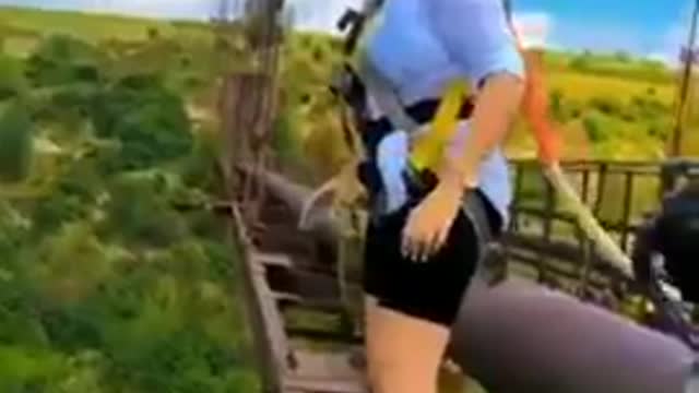 jumping Adventure status #shorts #travelling #bungeejumping #tiktok #shorts