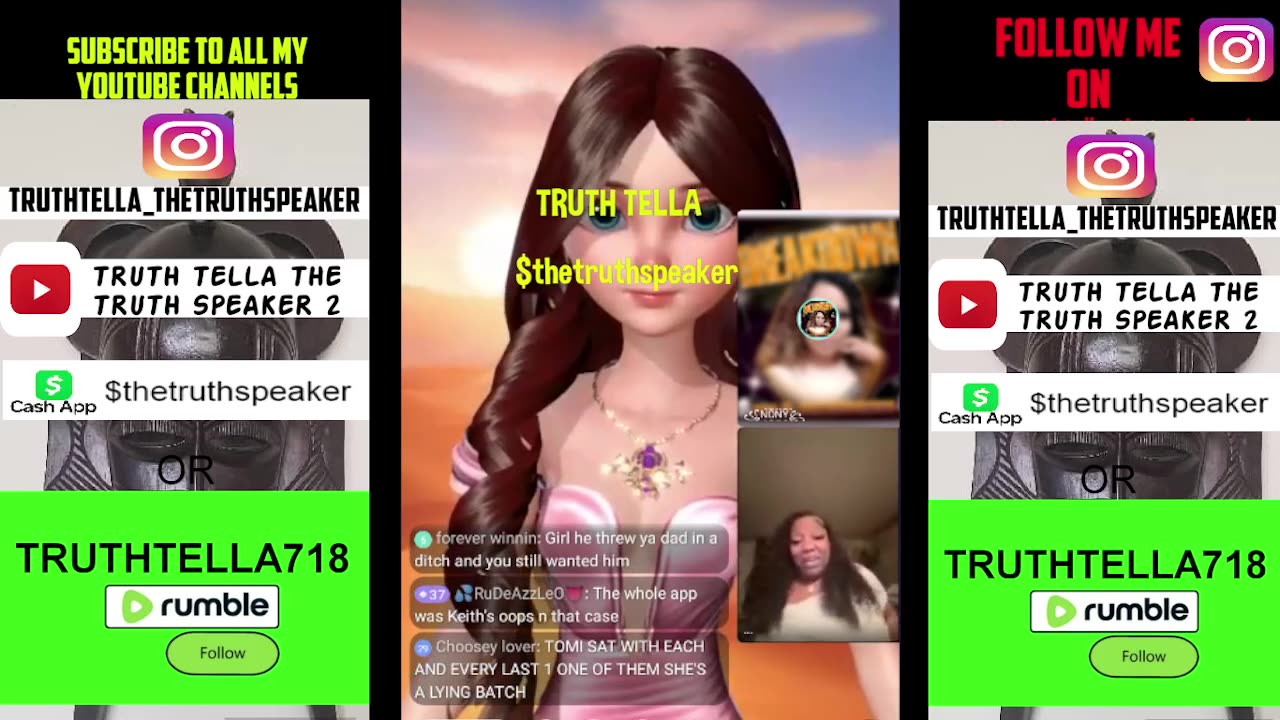 TOMIKAY SHUTS NONY DOWN ON MRS. THERESA LIVE & MRS .T NOT WITH THE BULLSHIT