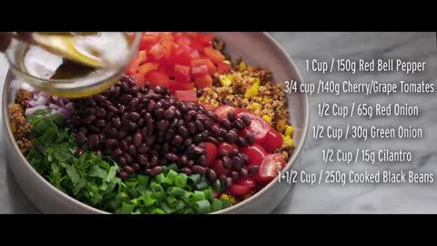 QUINOA BLACK BEAN NOURISH BOWL