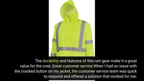 Pioneer High Visibility Rain Gear #Safety #Jacket and-Overview