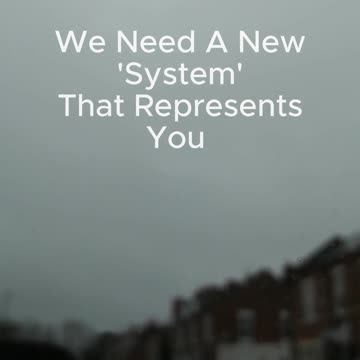 A metaphor of Britain in 2024 for the majority. A Britain with no hope.