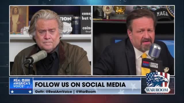 How to deal with Biden now. Sebastian Gorka with Steve Bannon