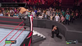 wwe2k22 myrise walkthrough 113 Outlaw vs The undertaker