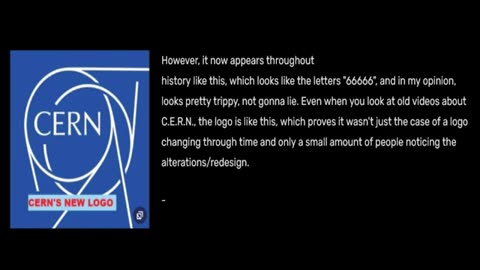 NEW MANDELA EFFECT? Cern Logo Changed..