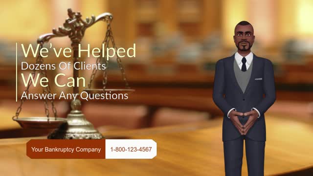 Animated Mascot Video For A Bankruptcy Lawyer