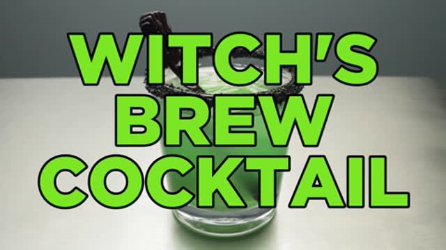 How To Make A Vodka Halloween Cocktail - Witch's Brew