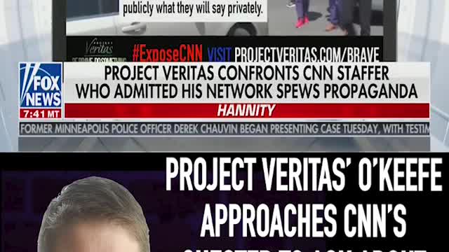 CNN'S CHESTER APPROACHED BY PROJECT VERITAS' O'KEEFE TO ASK ABOUT HIS COMMENTS CAUGHT ON TAPE