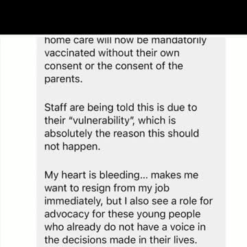 The Australian Government in Victoria will be inject poison into children in care