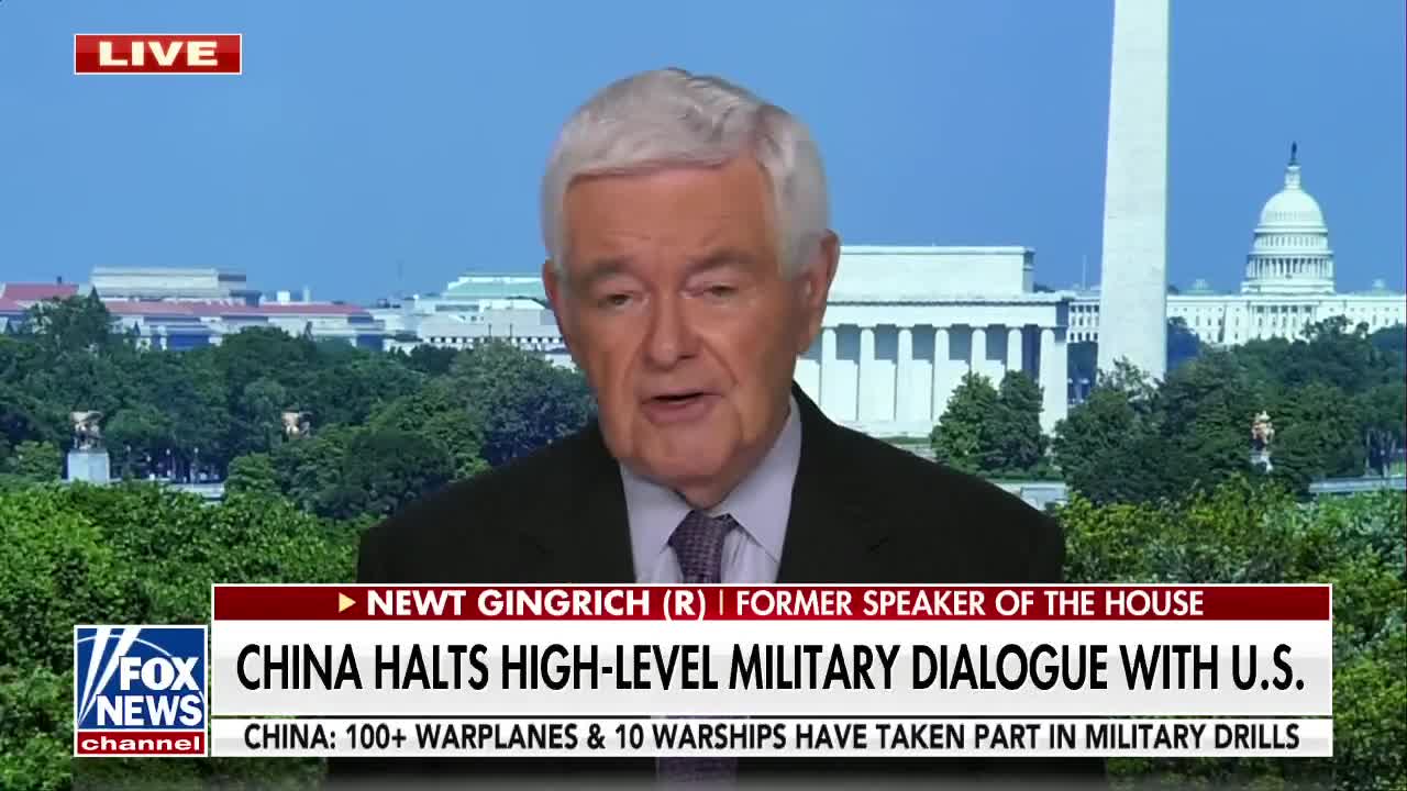 Newt Gingrich: We should be angry at China