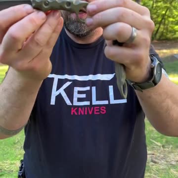 From Fixed Blade to Ring Blade Transformation #knives #edc #short #shorts #youtubeshorts