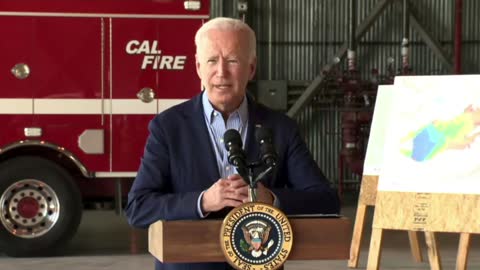 Biden on climate change and wildfires