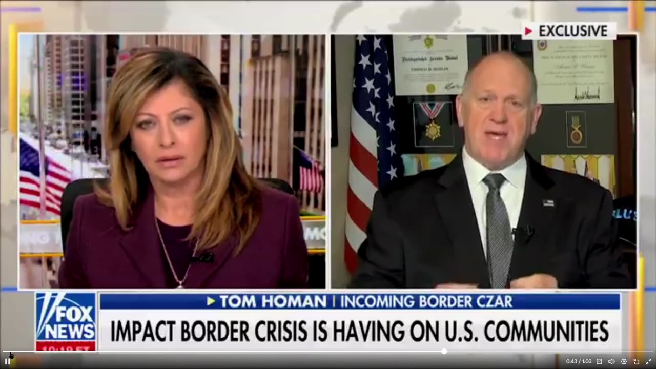 Tom Homan on saving 340K children Biden let go missing - now slaves, trafficked