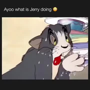 What is Jerry Doing?😂😂