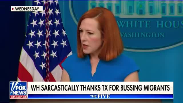 Psaki‘s reaction to Gov. Abbott dropping migrants off on Biden’s doorstep raises eyebrows