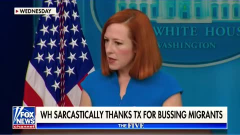 Psaki‘s reaction to Gov. Abbott dropping migrants off on Biden’s doorstep raises eyebrows