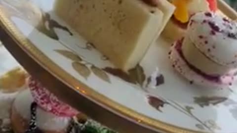 High tea food menu