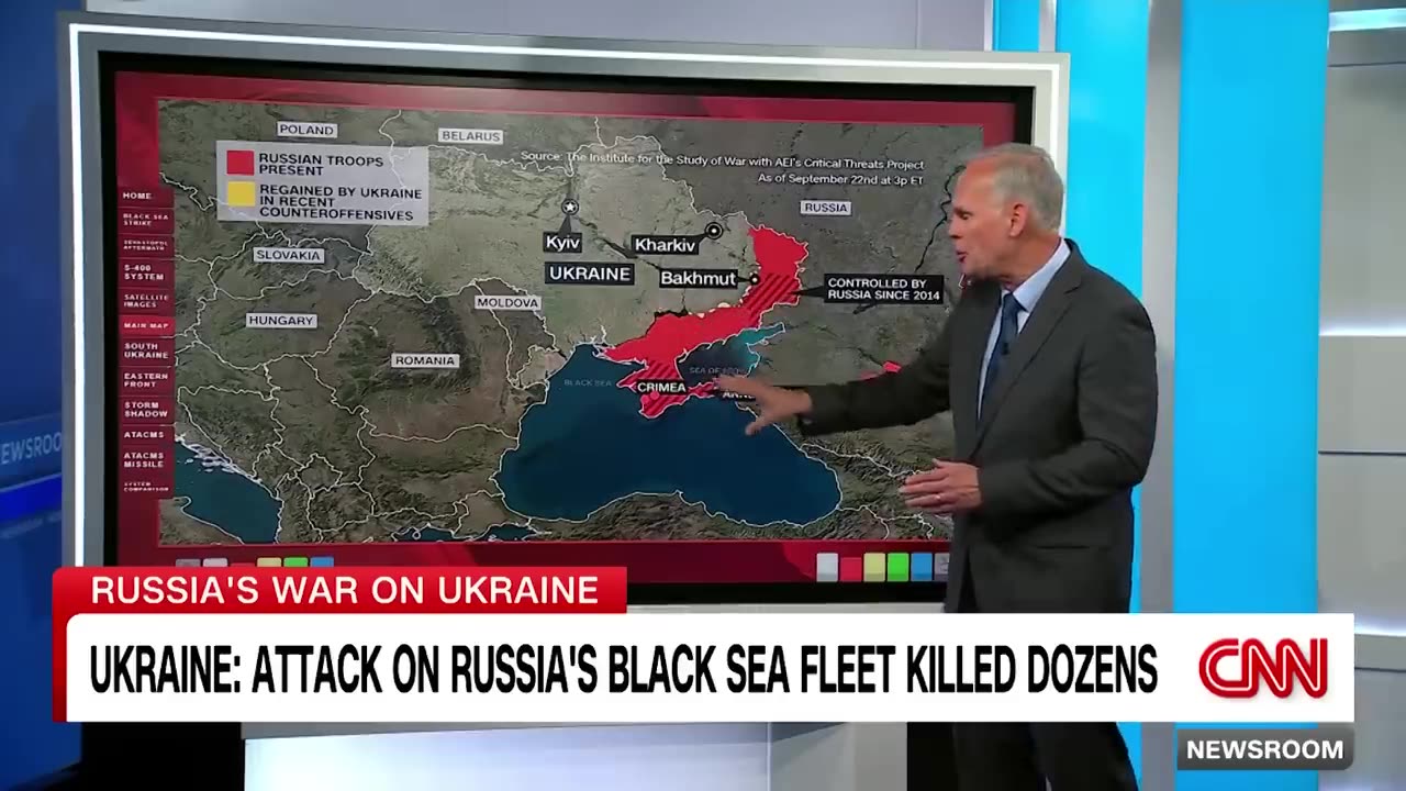 Retired colonel explains the strategy behind Ukraine’s Black Sea strike