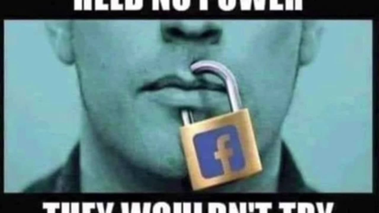 If they censor or silence you, it means your voice matters