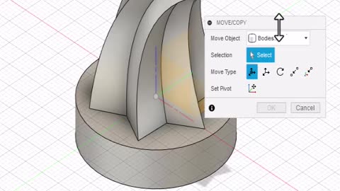 Fusion 360: Rotate