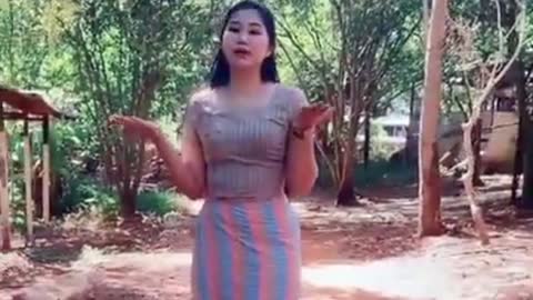 Myanmar So Beautiful Girl Video