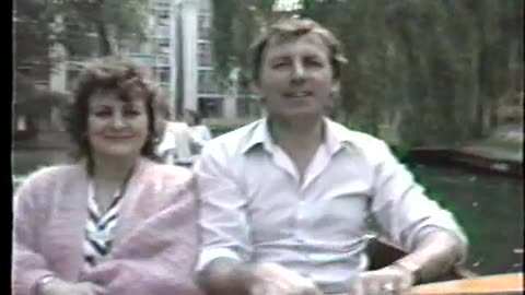 Punting in Cambridge 1988