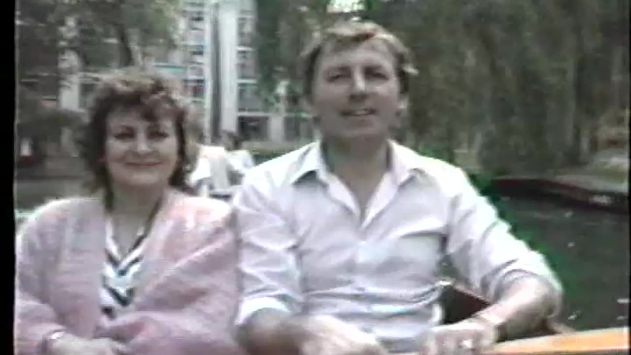 Punting in Cambridge 1988