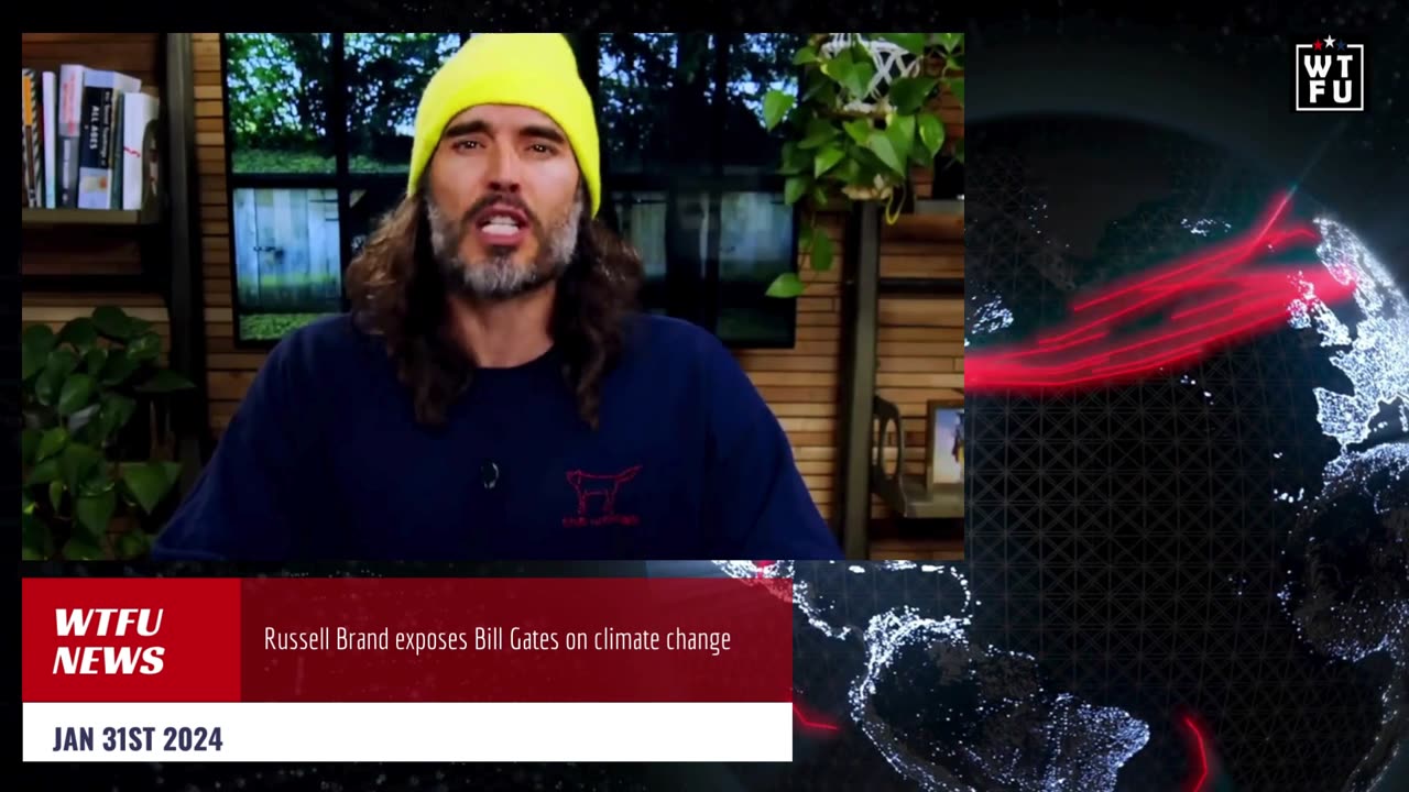 Russel Brand exposes Bill Gates on climate change