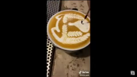 BEST coffee art