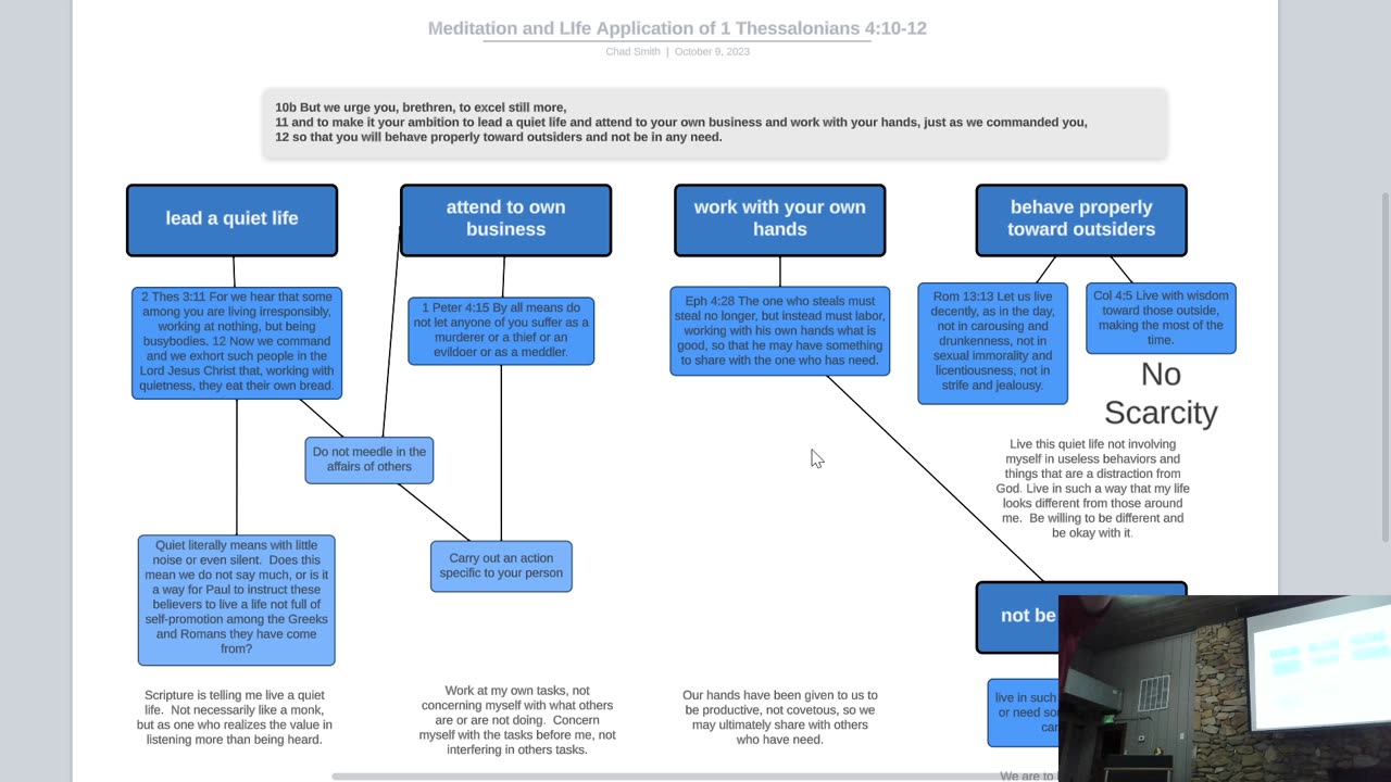 Study in Thessalonians - Session 5