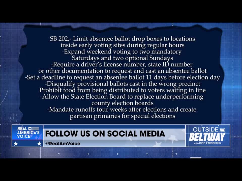 March 23, 2021: Outside the Beltway with John Fredericks