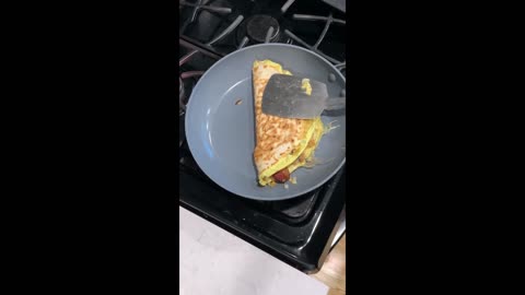 Perfect Egg Quesadilla