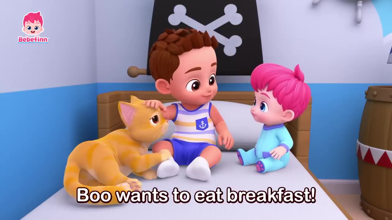 NEW Let's feed Boo this morning 😻 Best Songs and Nursery Rhymes by Bebefinn