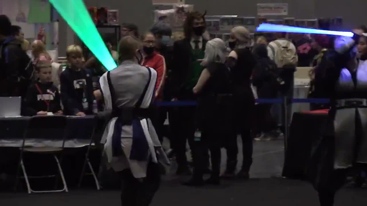 Squid Game cosplays prove popular alongside Star Wars and Joker at MCM London Comic Con