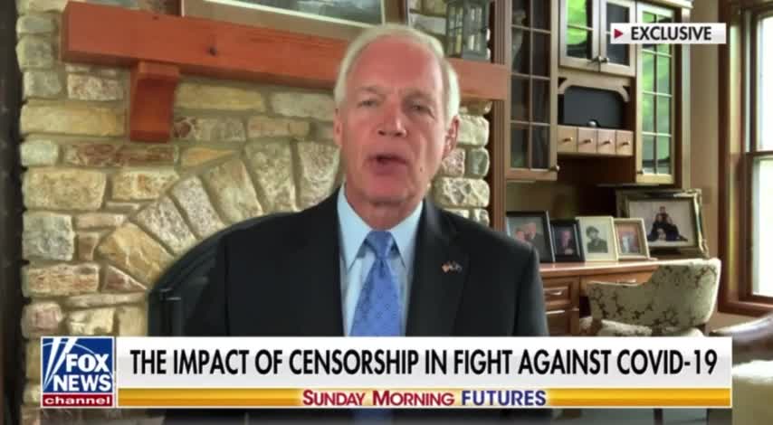 Sen. Ron Johnson Talks VAERS, Vaxx Deaths and Big Tech Censorship