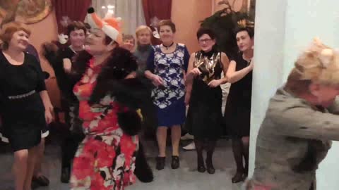 Kemerovo. new year's eve . dancing