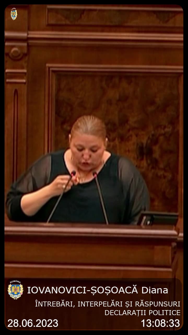 28 Iunie 2023 - Dictatura instaurată în România (Declarație politică)