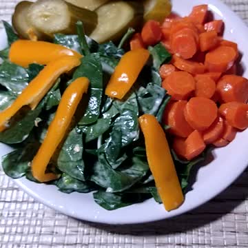 Own Garden grown salad