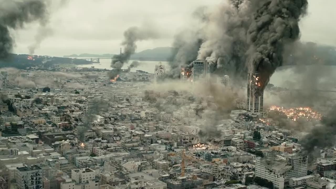 San Andreas (2015) - Tsunami Scene - Pure Action