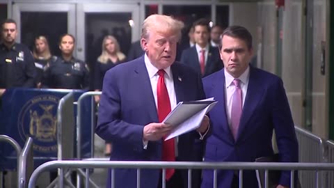 I think it was a very interesting day! trumps closing speech at court 16th may 2024