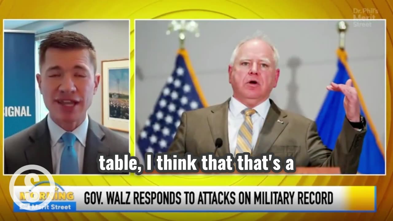 STOLEN VALOR? Tim Walz's Military Record Under Scrutiny